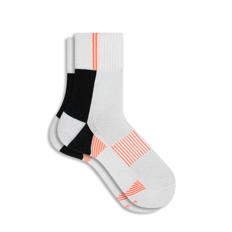 TOBILLERA PLANTA AFELPADA MOSH BLANCO FLORAL