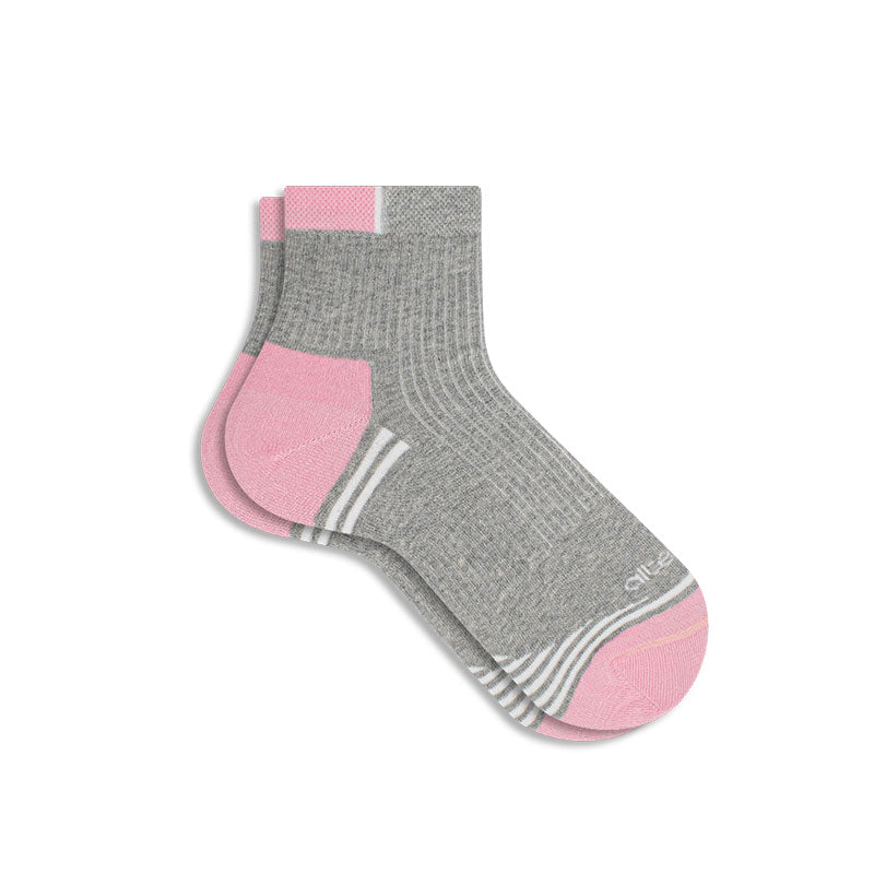 TOBILLERA DELGADA DISEÑO NEON PLOMO ROSADO