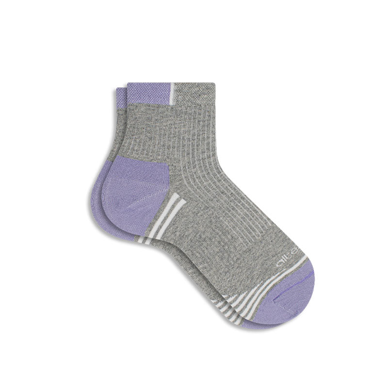 TOBILLERA DELGADA DISEÑO NEON PLOMO LAVANDA